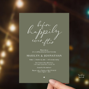 Voor Happily Ever After, Romantische Rehearsal Kaart