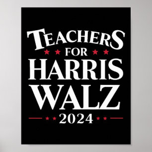 Voor Harris Walz 2024 Shirt Kamala Tim Waltz Poster