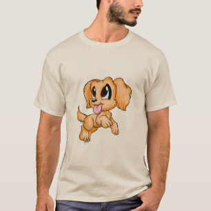 Voor hem: Golden Retriever Dog Art Mannen T-shirt