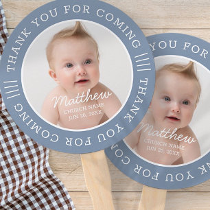 Voor hem Heilige Baptisme dank je voor het komen t Handwaaier