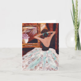 Vóór het Ballet Bedankkaart