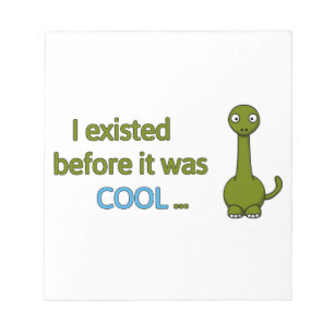 Voor het cool was notitieblok