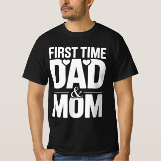 Voor het eerst papa en mama t-shirt