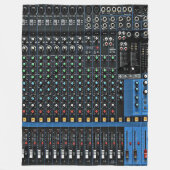 VOOR HET GELUID MAN DAT ALLES HEEFT FLEECE DEKEN (Voorkant)