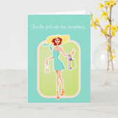 Voor het Meisje heeft Who alles de Kaart van de (Gele Bloem)