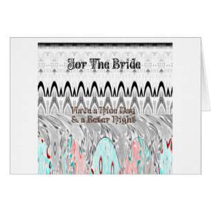 Voor het ontwerp van de Bride White en Black Edgy