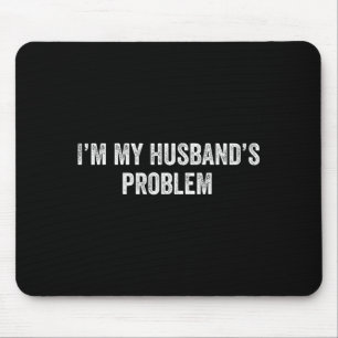 Voor het probleem van de man zegt de vrouw tegen d muismat