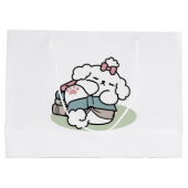 Voor het slapengaan met mijn pup - boek en Hondenl Groot Cadeauzakje (Achterkant)