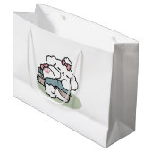 Voor het slapengaan met mijn pup - boek en Hondenl Groot Cadeauzakje (Voorkant Gekanteld)