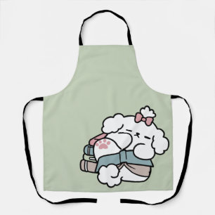 Voor het slapengaan met mijn pup - boek en Hondenl Schort