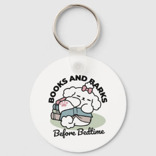 Voor het slapengaan met mijn pup - boek en Hondenl Sleutelhanger