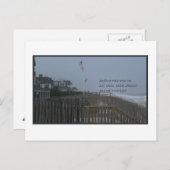 Vóór het Storm Briefkaart (Voorkant / Achterkant)