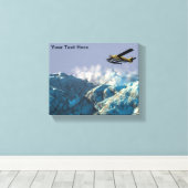 Voor het Storm Canvas Afdruk (Insitu (Houten vloer))