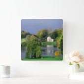 Vóór het Storm Vierkante Klok (Huis)