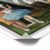 Voor het  theaterPoster van haar kindersake Poster (Hoek)