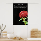 Voor iedereen is er gezondigd poster (Keuken)