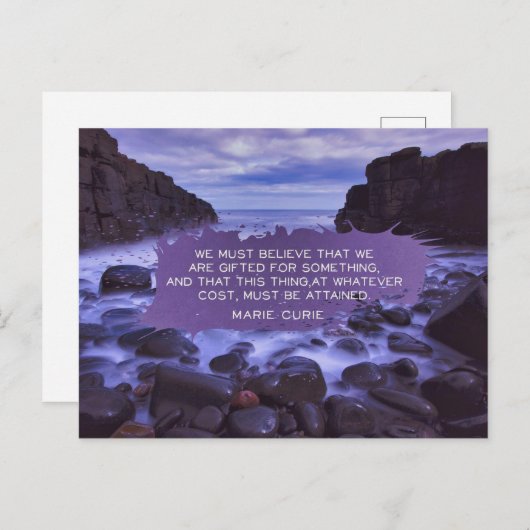 Voor iets briefkaart (Voorkant / Achterkant)