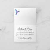 Voor J - #2 het Paradijs van het Strand dankt Bedankkaart (Binnen)