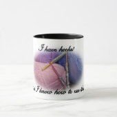 Voor je speciale crocheter mok (Midden)