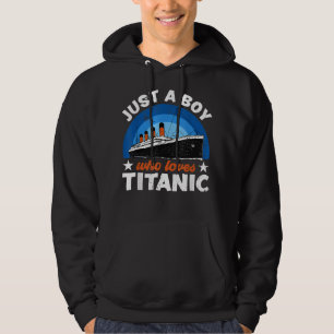 Voor jongens die gewoon van de RMS Titanic houden Hoodie