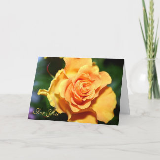 Voor jou bedankkaart