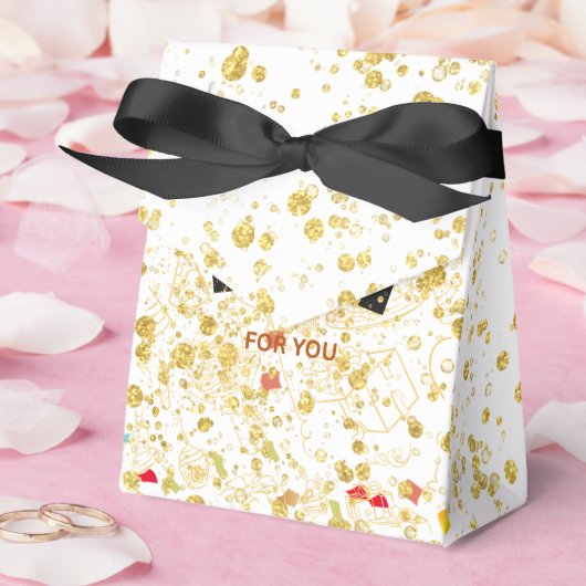 "Voor Jou" Cadeau Doos  Bedankdoosjes (Huwelijk)