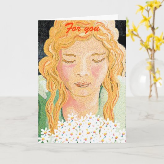 Voor jou kaart (Gele Bloem)