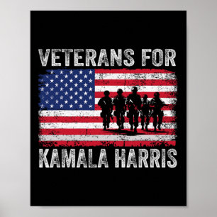 Voor Kamala Harris 2024 Verkiezingen Amerikaanse v Poster
