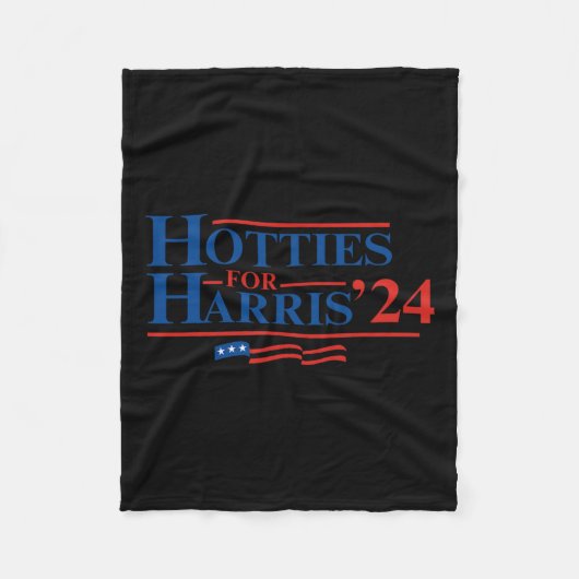 Voor Kamala Harris 24 Fleece Deken (Voorkant)