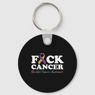 Voor kanker Shirt blaaskanker bewustzijnsgeschenke Sleutelhanger