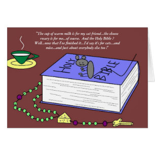 "...voor katten en muizen...en iedereen ook ! "