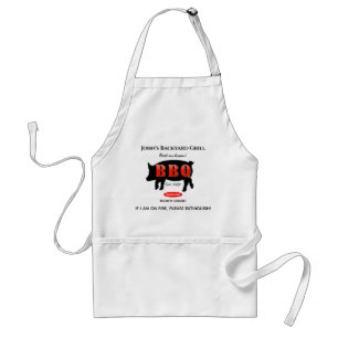 Voor kerels thuis achtertuin Rling Cooking Apron Standaard Schort