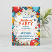 Voor kinderen kerstfeest kaart (Staand voorkant)