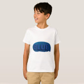 Voor Kinderen T-shirt in Ocean Blue (Voorkant volledig)