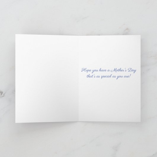 Voor kleindochter Moederdag Vloertuinbouwstier Kaa Kaart (Binnen)