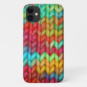 Voor Knitters kleurrijke arns iPhone 11 Hoesje