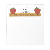  voor leraar notitieblok (Voorkant)