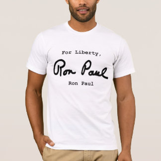 Voor Liberty Ron Paul T-shirt