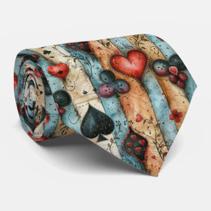 Voor liefhebbers van kaartspellen. Het spelen van Stropdas