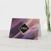 Voor man op Vaderdag Abstract schilderen Kaart (Voorkant)