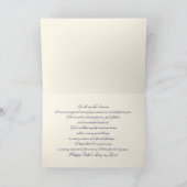 Voor man op Vaderdag. beeldende kunst Kaart (Binnen)