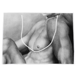 Voor mannen Nude-Male Bodybuilder Art Elegant Groot Cadeauzakje