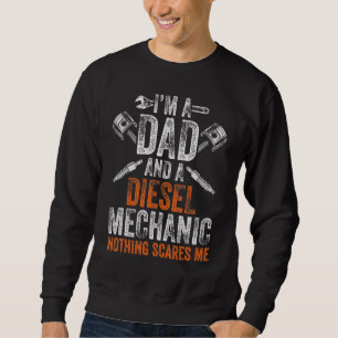Voor mannen Vaderdag Halloween Diesel Mechanic Da Trui
