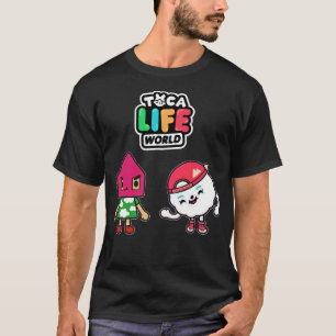 Voor Mannen vrouwen Manga Toca Boca Anime Geweldig T-shirt