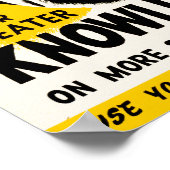 Voor meer kennis poster (Hoek)
