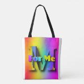 VOOR MIJ CANVAS TAS (Achterkant)