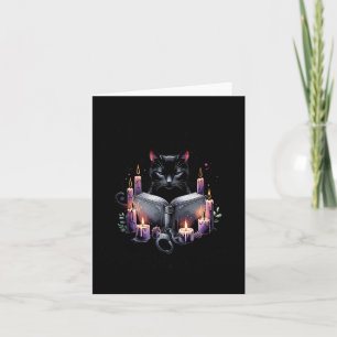 Voor mij uit i39m lezen Smut Black Cat Book Lover Kaart