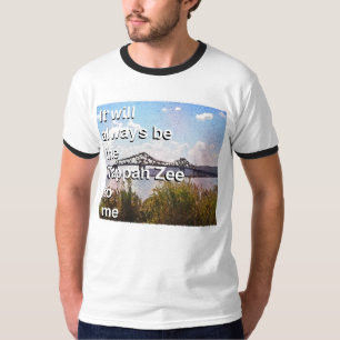 Voor mij zal het altijd de Tappan Zee zijn Ringer T-shirt