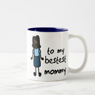 VOOR MIJN BESTE MOMMY TWEEKLEURIGE KOFFIEMOK