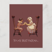 VOOR MIJN BESTE VRIEND Briefkaart (Voorkant)